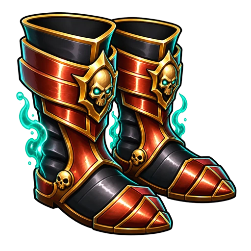 Tier 6 sublime red boots