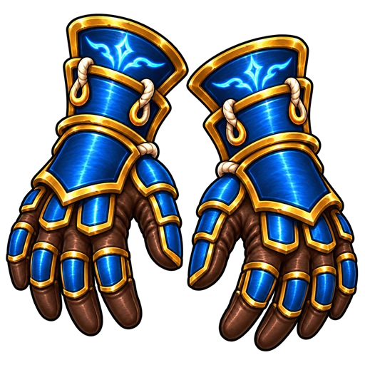 Tier 3 blue gauntlets