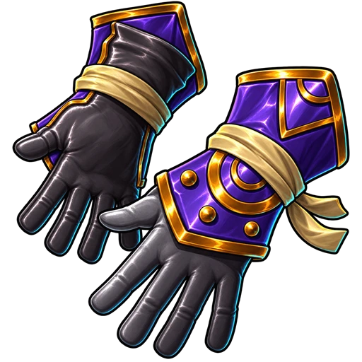 Tier 4 purple gloves