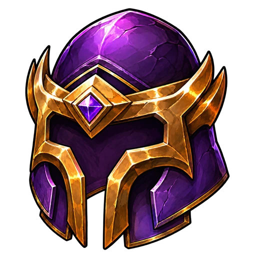 Tier 4 purple helmet