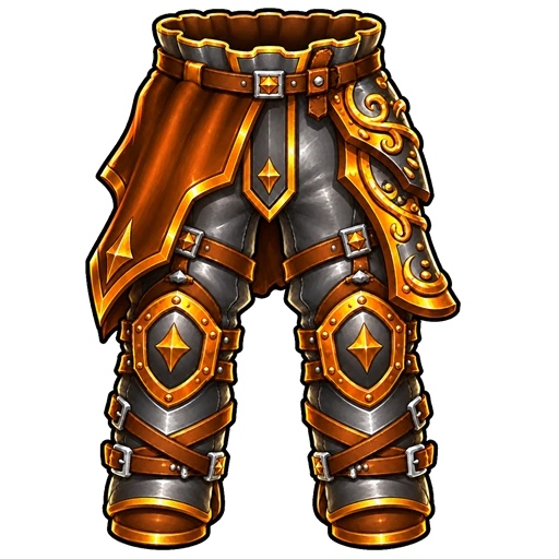 Tier 5 golden leg armor